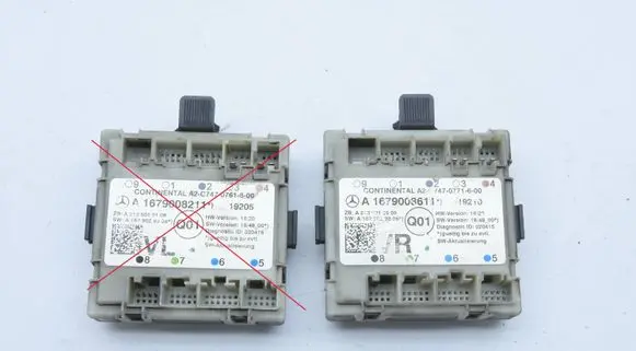 Mercedes-Benz C W205 Door central lock control unit/module A1679003611 A1679029305 A2139010508