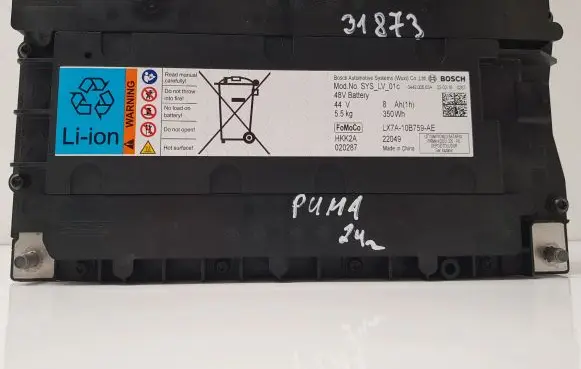 Ford Puma Hybrid / electric car battery LX7A10B759AE 48V 350WH