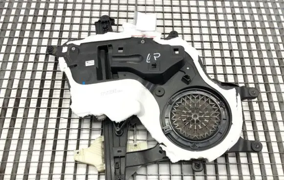 Peugeot Partner III Front door window regulator with motor 9817212180