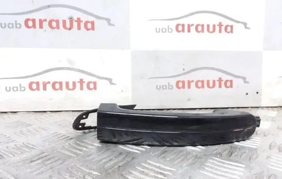 Rear door exterior handle