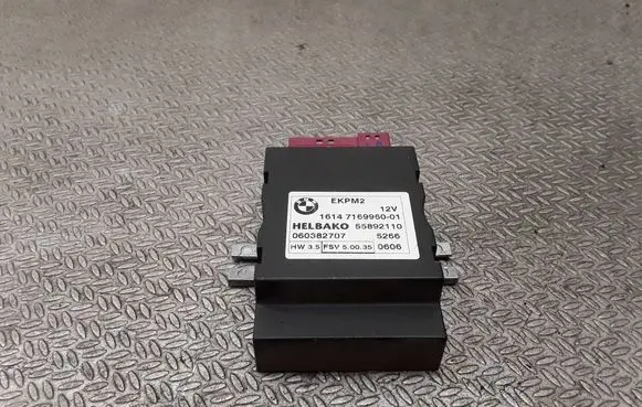 Fuel injection pump control unit/module