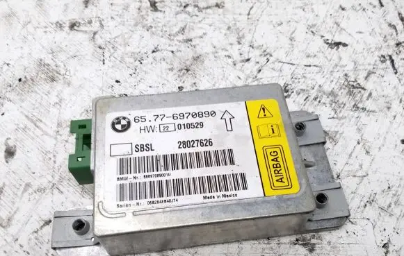 BMW 7 E65 E66 Airbag control unit/module 6970890