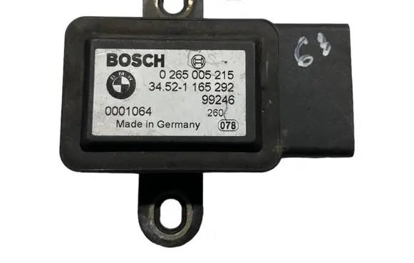 BMW 3 E46 ESP acceleration yaw rate sensor 1165292 34521165292 0265005215
