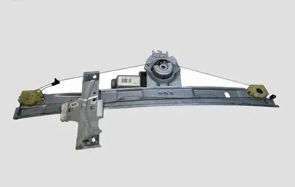 Peugeot 207 Front door window regulator with motor 9681181980 400917J