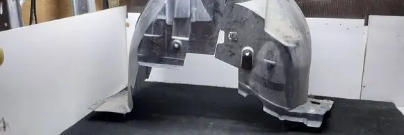 Mercedes-Benz Vito Viano W447 Front wheel arch liner splash guards A4476840277