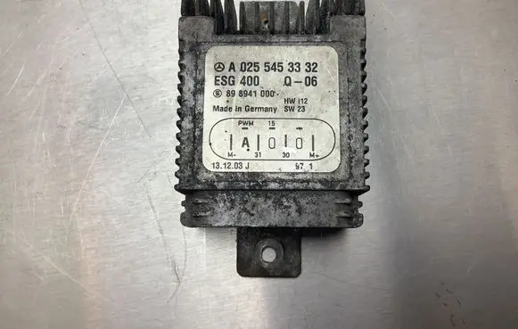 Mercedes-Benz SLK R170 Coolant fan relay A0255453332 ESG400 898941000