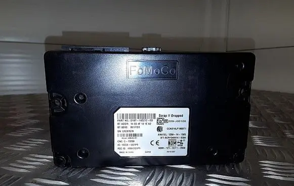 Ford Fiesta Bluetooth control unit module d1bt14d212ed