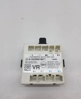 Mercedes-Benz S W222 Door control unit/module A2229001907 20029018800