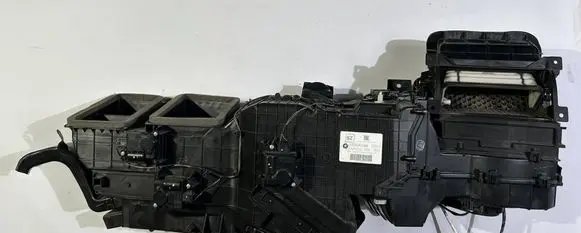 Interior heater climate box assembly