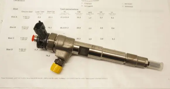 Mercedes-Benz A W177 Fuel injectors set 