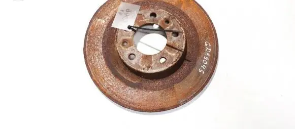 Citroen C5 Rear brake disc neventiliuojamas