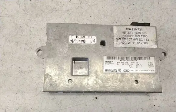 Audi A6 S6 C6 4F MMI control unit 4E0035729 4F0910731 4F0910731J