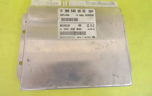 Mercedes-Benz A W168 ESP (stability system) control unit 1685453532 1685453532Q01