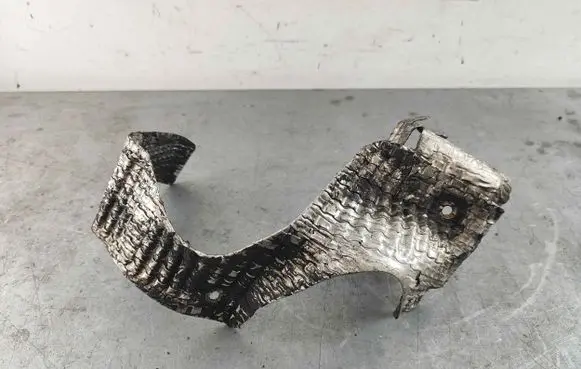 Heat shield in engine bay