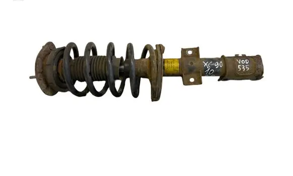 Front shock absorber with coil spring