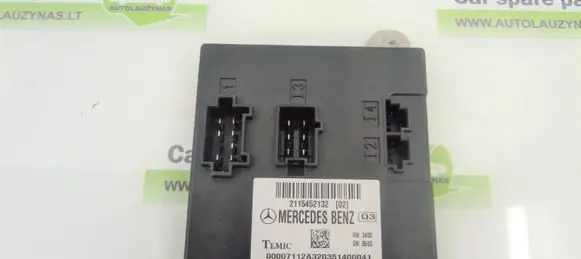 Mercedes-Benz E W211 Other control units/modules