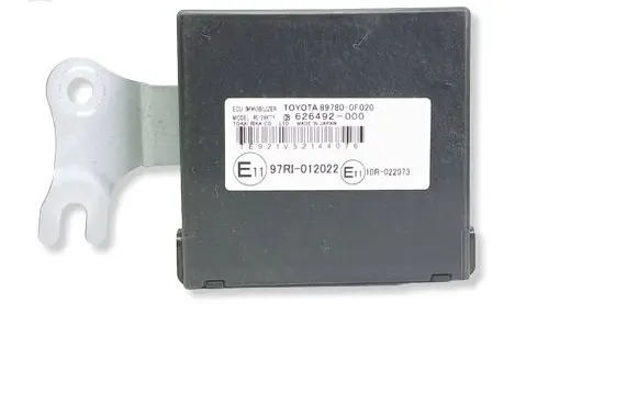 Toyota Corolla Verso E121 Immobilizer control unit/module 897800F020 626492000 97RI012022