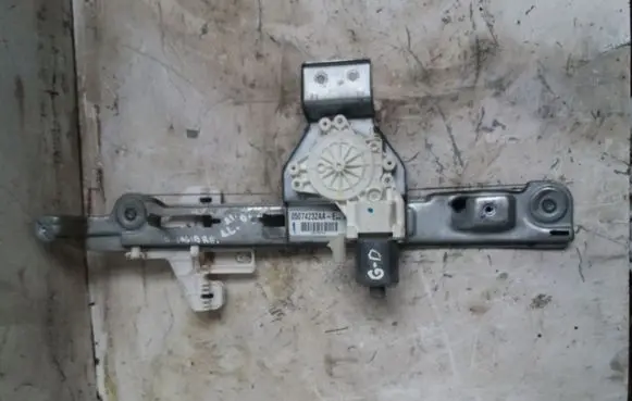 Dodge Caliber Rear door window regulator with motor 05074232AAE