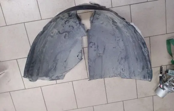 Peugeot 307 Front wheel arch liner splash guards 9837467580