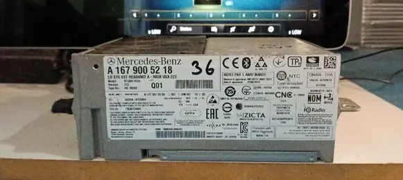 Mercedes-Benz GLE W167 Radio/CD/DVD/GPS head unit A1679005218