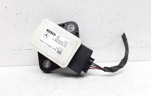 Mercedes-Benz E W212 ESP acceleration yaw rate sensor A0055422618 0265005735