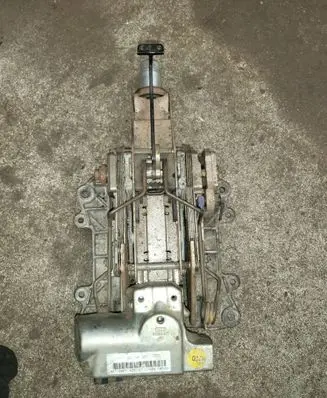 Steering wheel axle