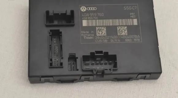 Audi A6 S6 C7 4G Seat control module 4G8959760 00031978