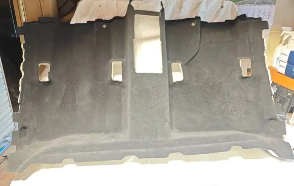 Mercedes-Benz EQC Rear floor carpet liner A2536800041 16169807A 00009H42