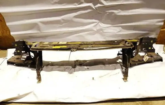 Volvo XC90 Radiator support slam panel 