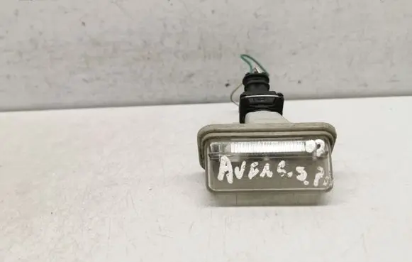 Toyota Avensis T250 Number plate light