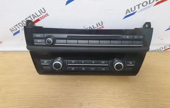 BMW 5 F10 F11 Climate control unit 9241243