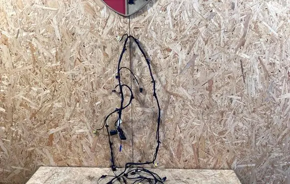 Porsche Cayenne (9Y0 9Y3) Front door wiring loom/harness boot 9y0971095l