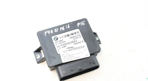 BMW M6 Hand brake control module 6863277 23122010 32620301B