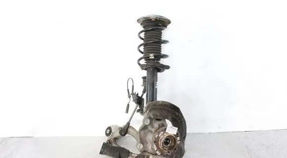 Front wheel hub spindle knuckle