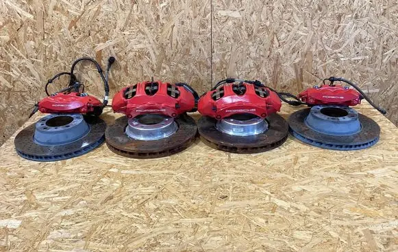 Porsche 911 991 Brake discs and calipers set 99135242314 9p1615301 970352425