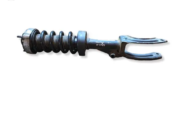 Volkswagen Touareg II Front shock absorber with coil spring 