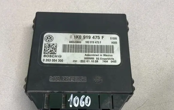 Volkswagen Touran I Parking PDC control unit/module 1K0919475F 0263004300