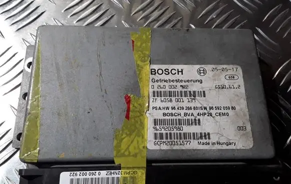 Peugeot 407 Gearbox control unit/module 0260002922 9643926680