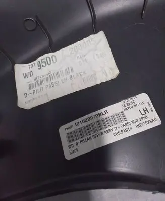 Dodge Durango Other interior part 101020070BLR