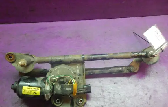 Hyundai Getz Front wiper linkage and motor 981001C100
