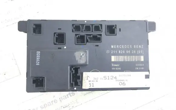 Mercedes-Benz E W211 Door control unit/module A2118200626 2118200626
