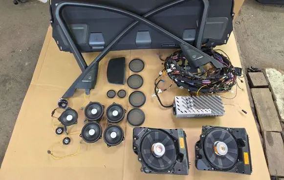 BMW 3 F30 F35 F31 Audio system kit 9393186