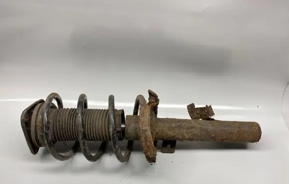 Volvo C70 Front shock absorber with coil spring 482456