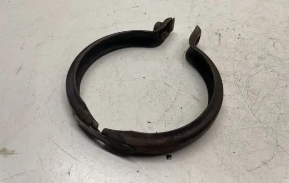 BMW X5 E70 Muffler pipe connector clamp 7553602