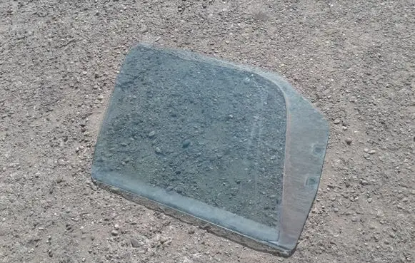 Volkswagen Crafter Front door window/glass (coupe) 
