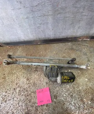 Opel Corsa C Front wiper linkage and motor 91498232 220505004416 S4300S0411