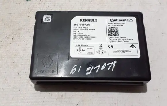 Renault Koleos II Head unit multimedia control 282759572R