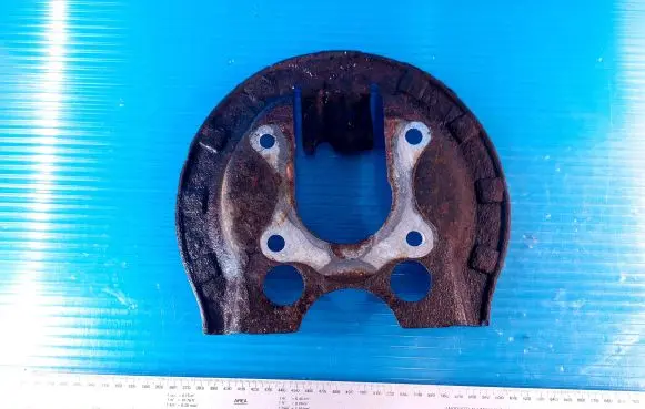 Peugeot 307 Rear brake disc plate dust cover 