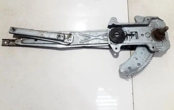 Sliding door window regulator with motor