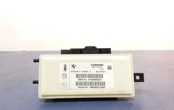 BMW 5 F10 F11 Airbag control unit/module 9330952
